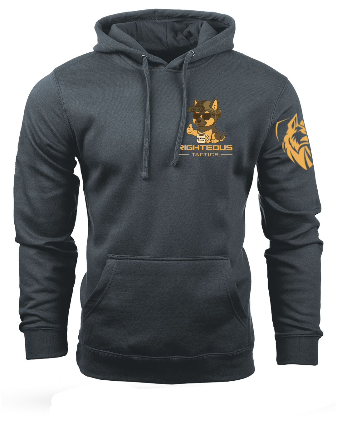 Didn't Bite Anyone Heavyweight Hoodie
