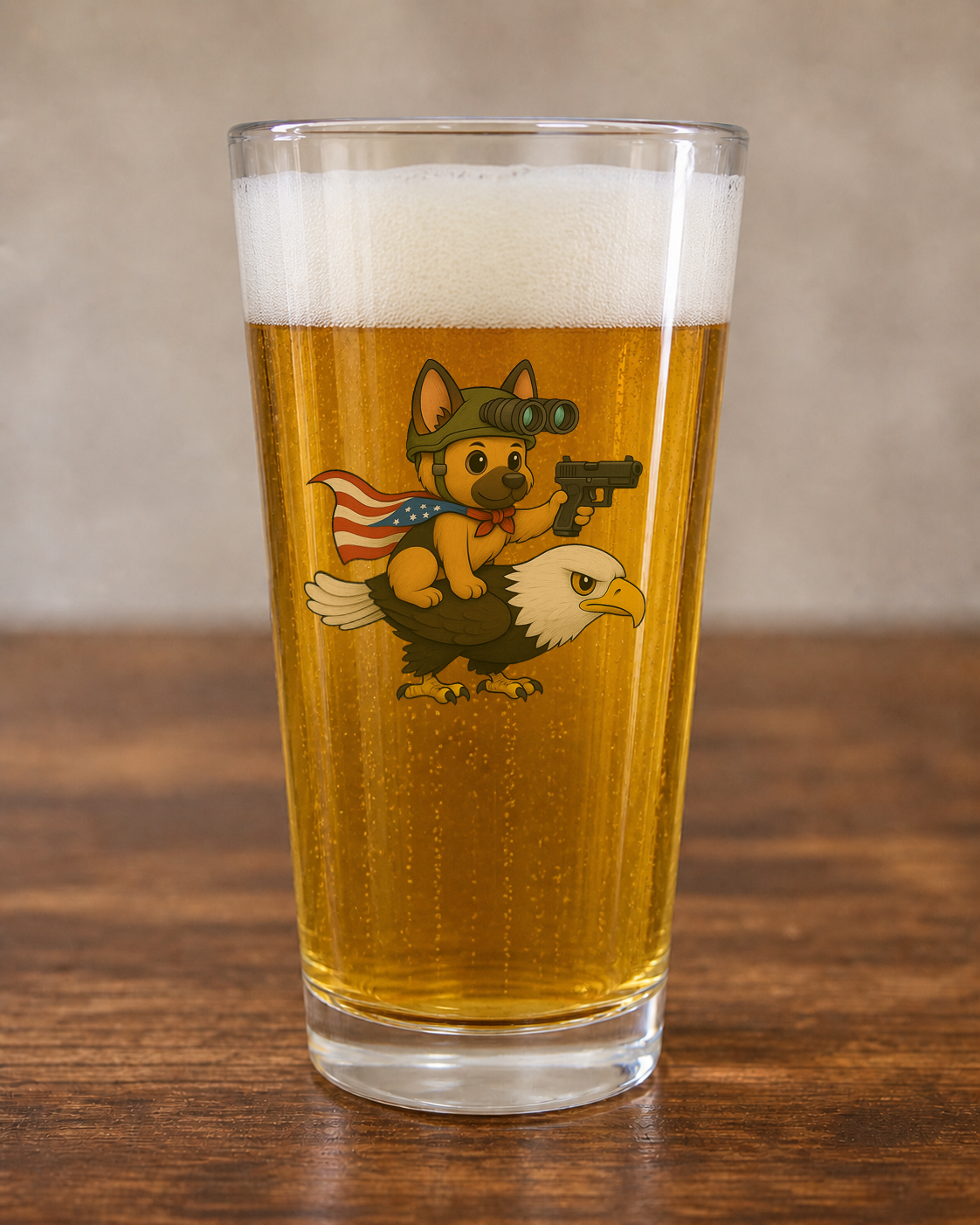 Eagle Pint Glass
