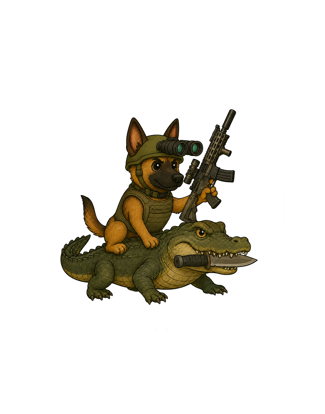Maligator Sticker