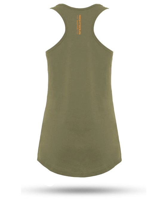Pumpkin Head Racerback Tank