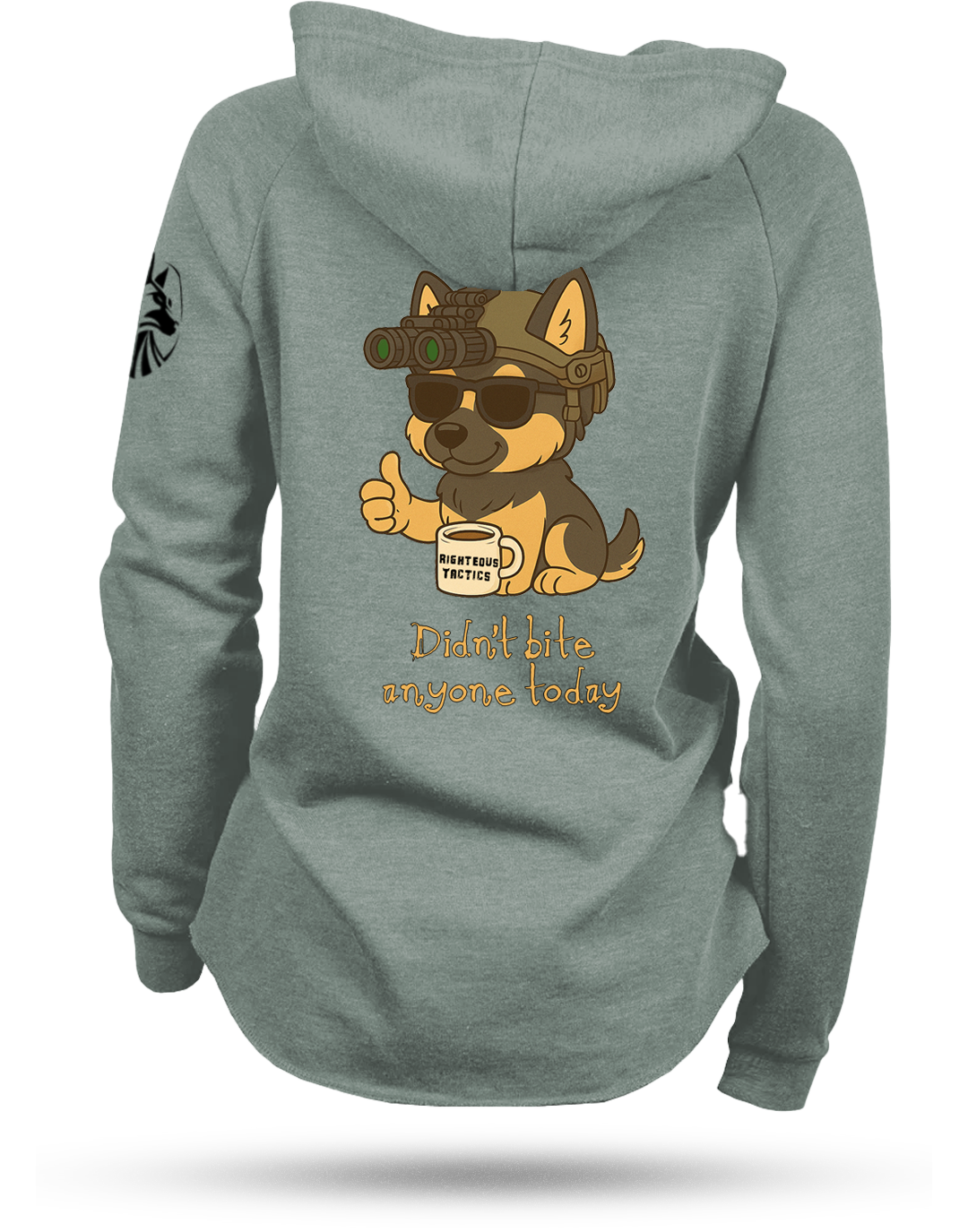Didn't Bite Anyone Women's Hoodie