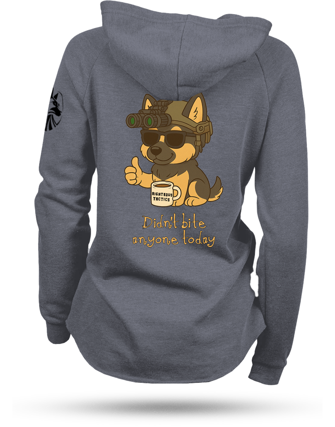 Didn't Bite Anyone Women's Hoodie