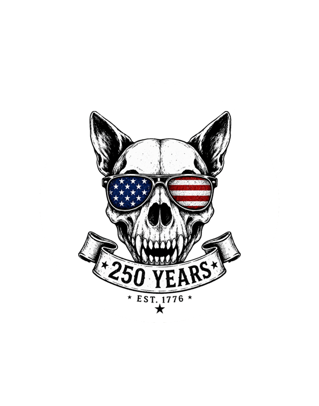 250th Sticker