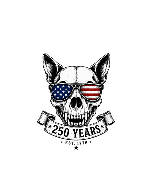 250th Sticker