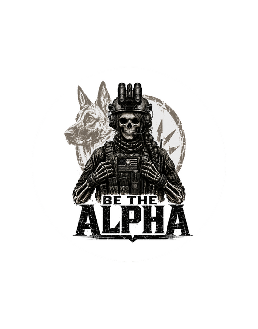 Alpha (Female) Sticker