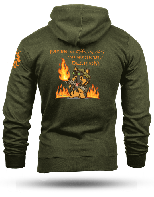 Questionable Decisions Heavyweight Hoodie