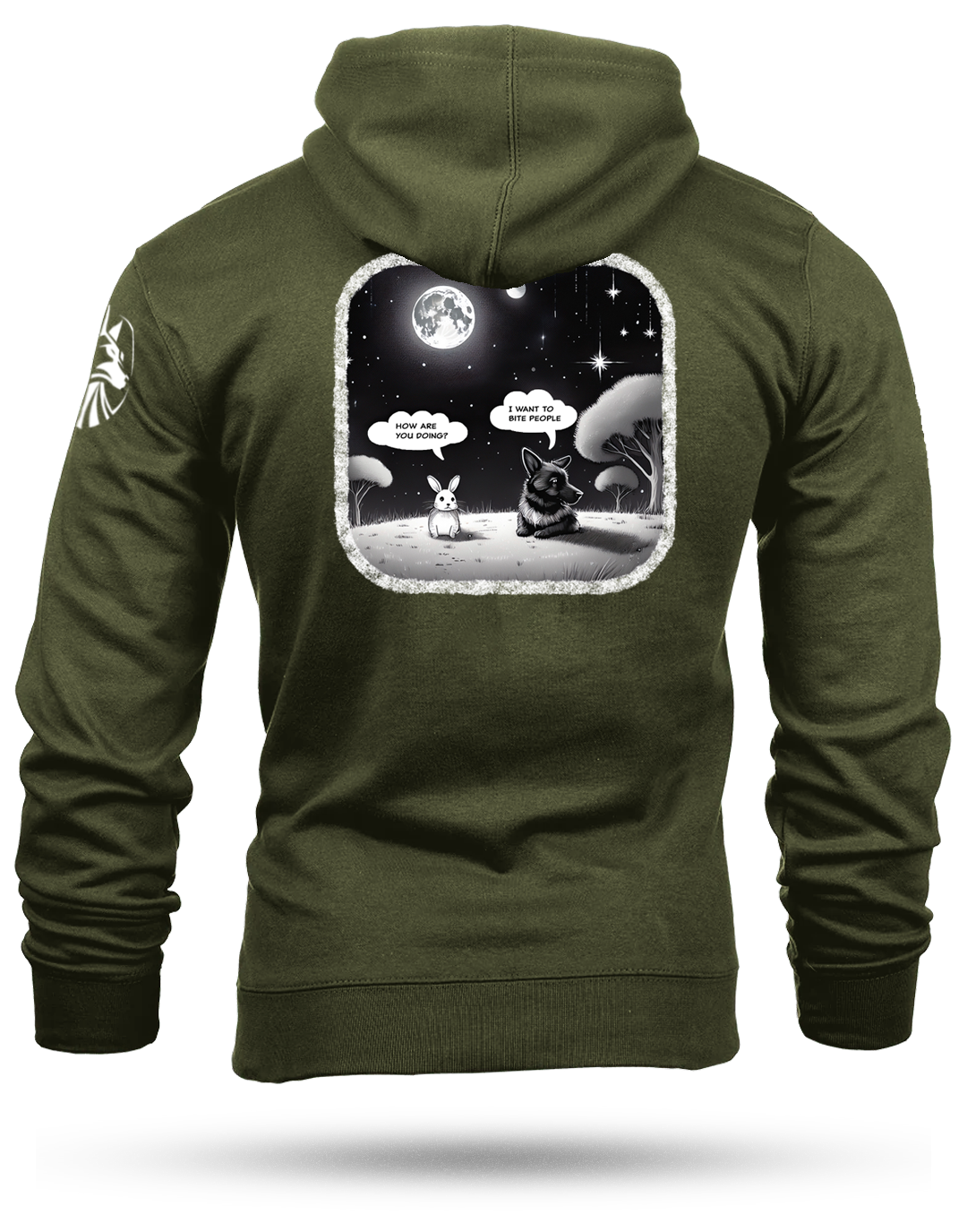 Bite Someone Heavyweight Hoodie