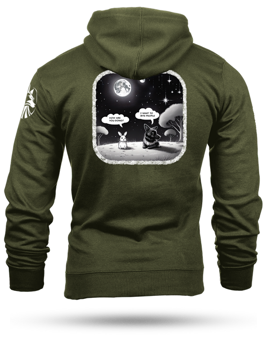 Bite Someone Heavyweight Hoodie