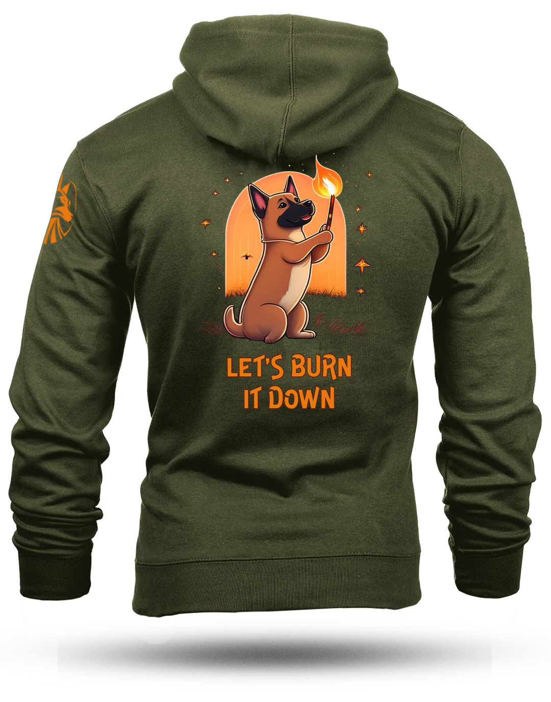Burn It Down Heavyweight Hoodie