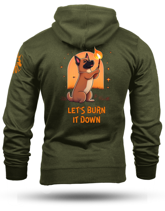Burn It Down Heavyweight Hoodie