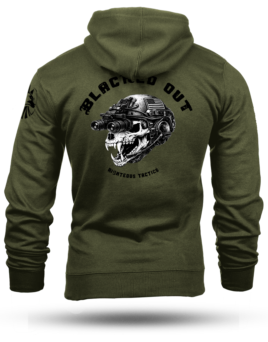 Blacked Out Heavyweight Hoodie