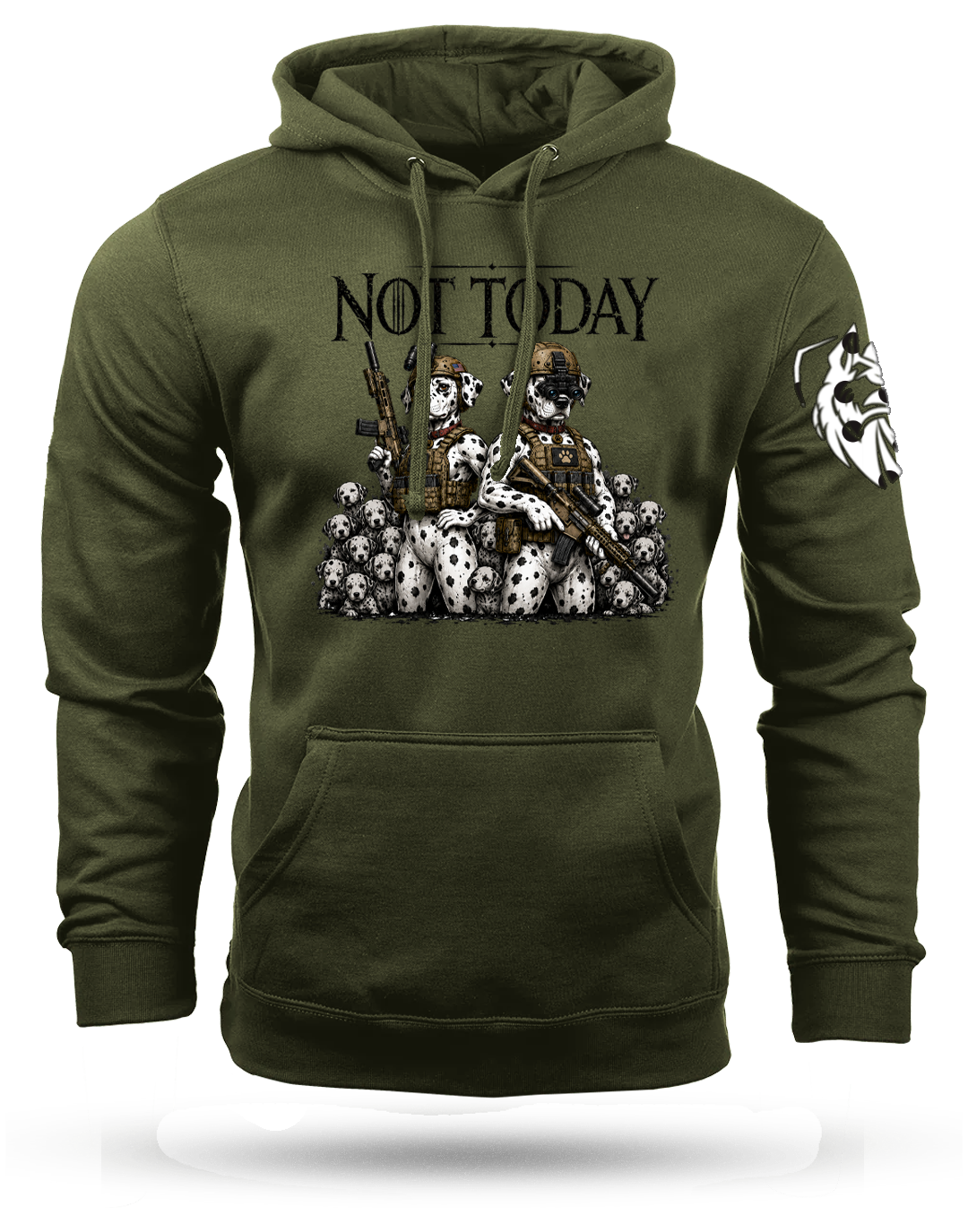 Not Today Heavyweight Hoodie