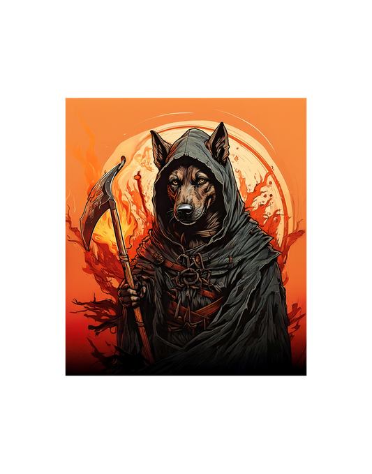 Azrael Sticker