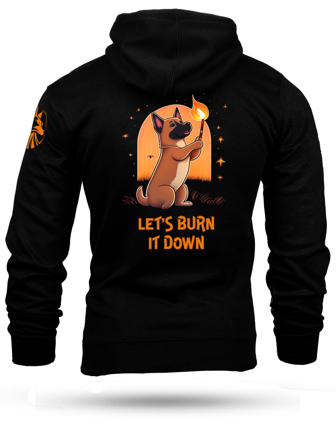 Burn It Down Heavyweight Hoodie
