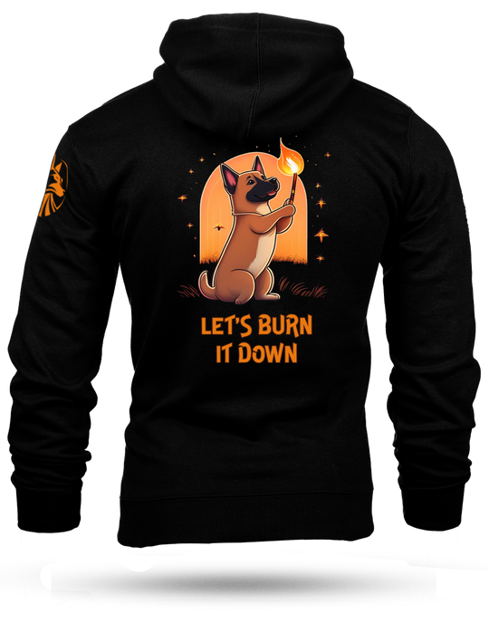 Burn It Down Heavyweight Hoodie