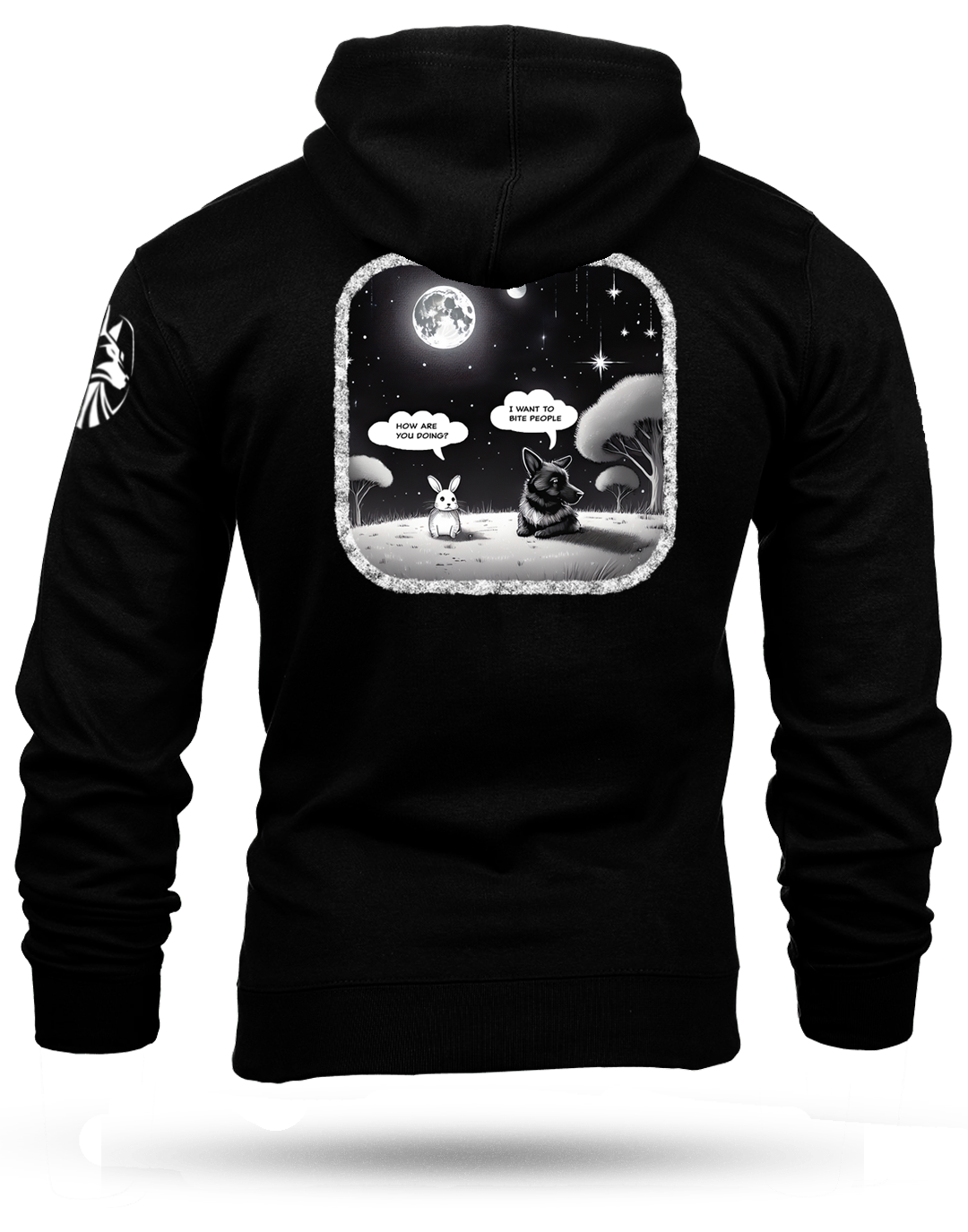 Bite Someone Heavyweight Hoodie