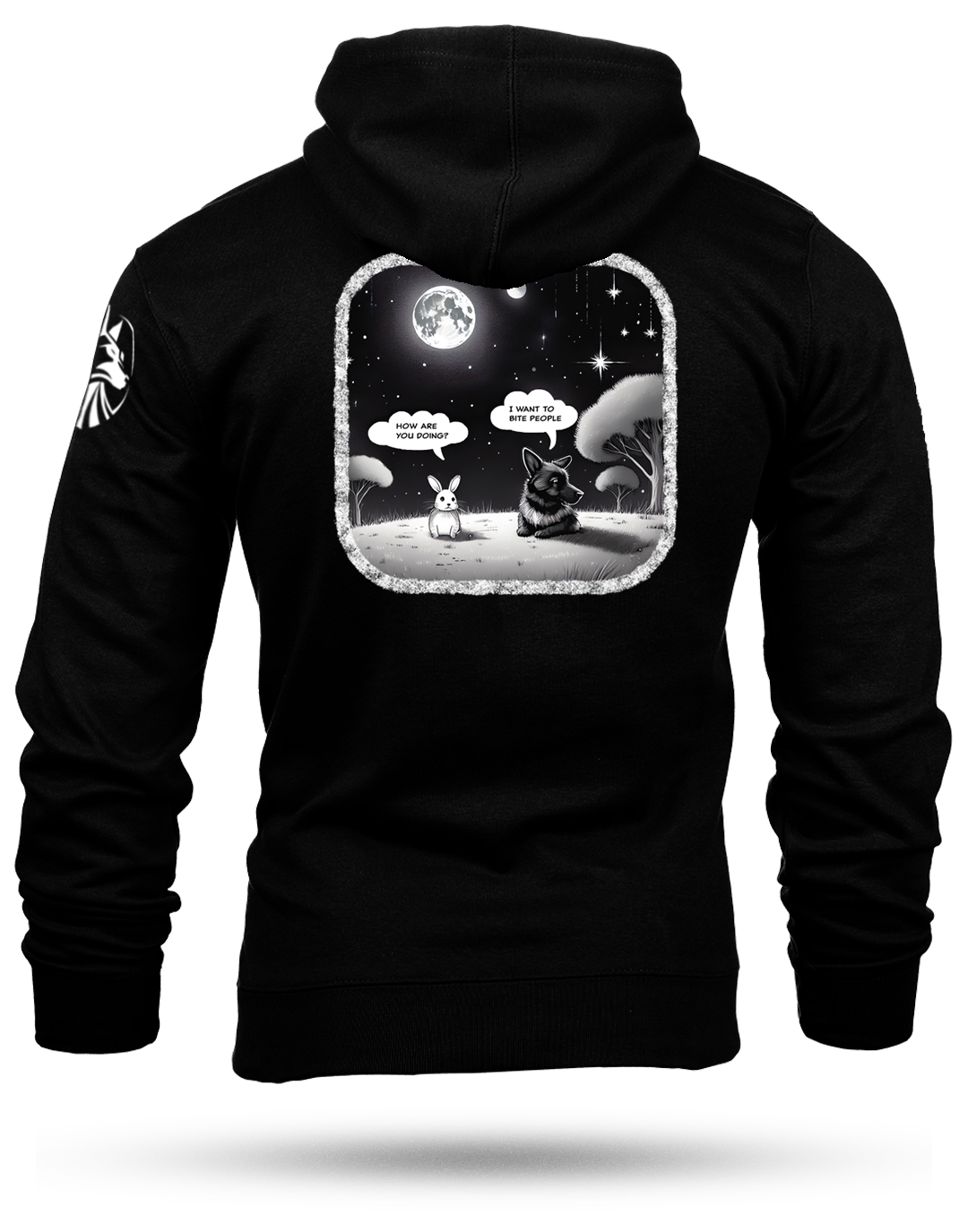 Bite Someone Heavyweight Hoodie