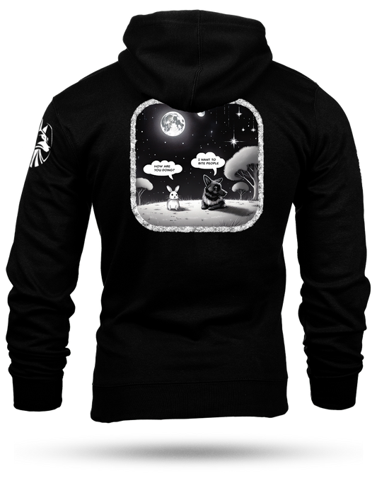 Bite Someone Heavyweight Hoodie