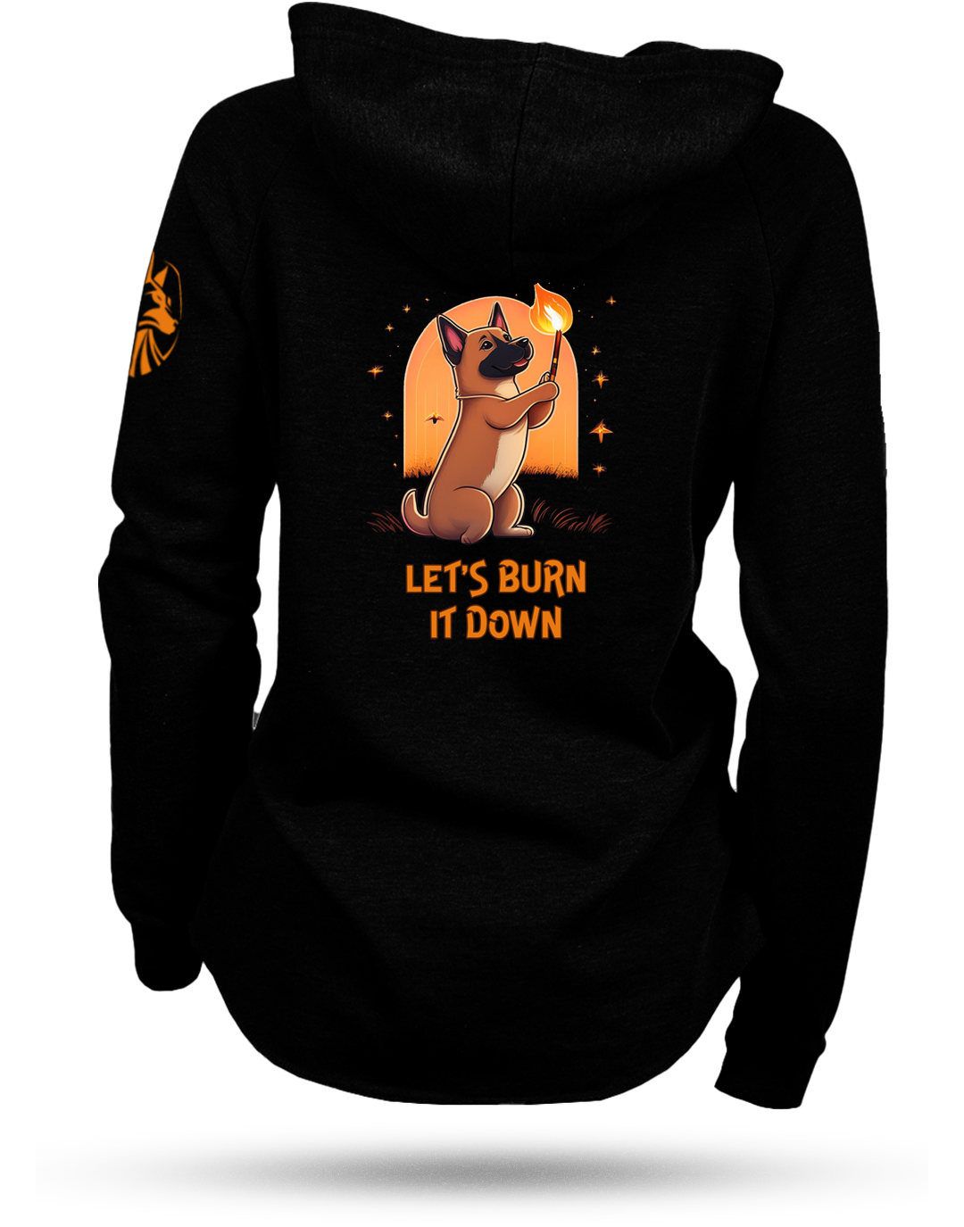 Burn It Down Women's Hoodie