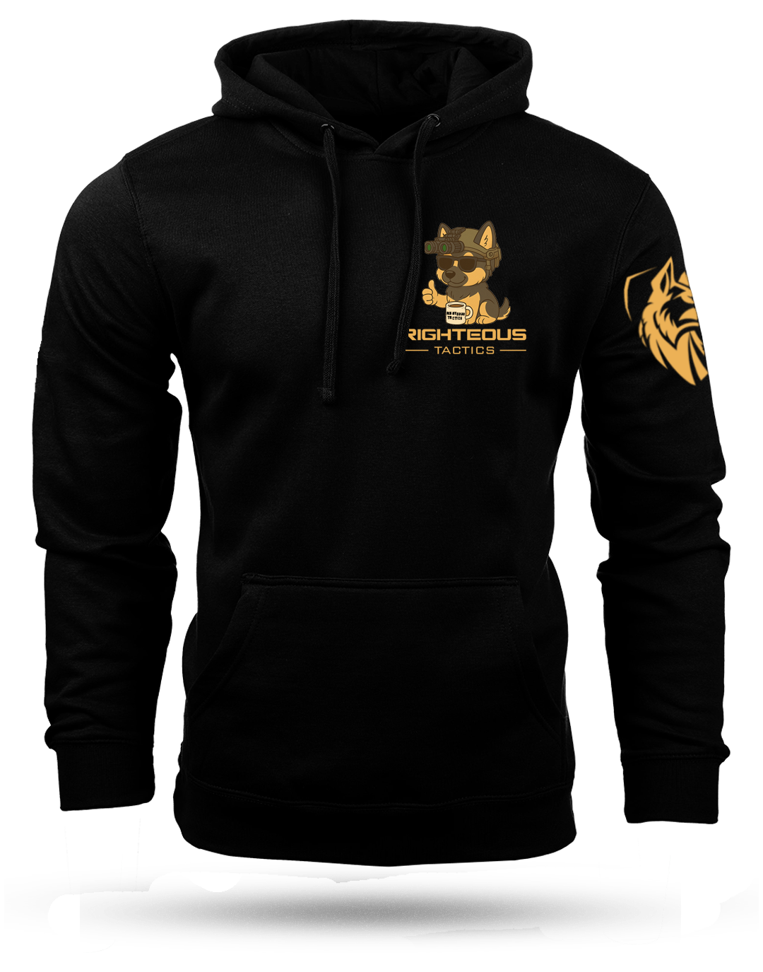 Didn't Bite Anyone Heavyweight Hoodie