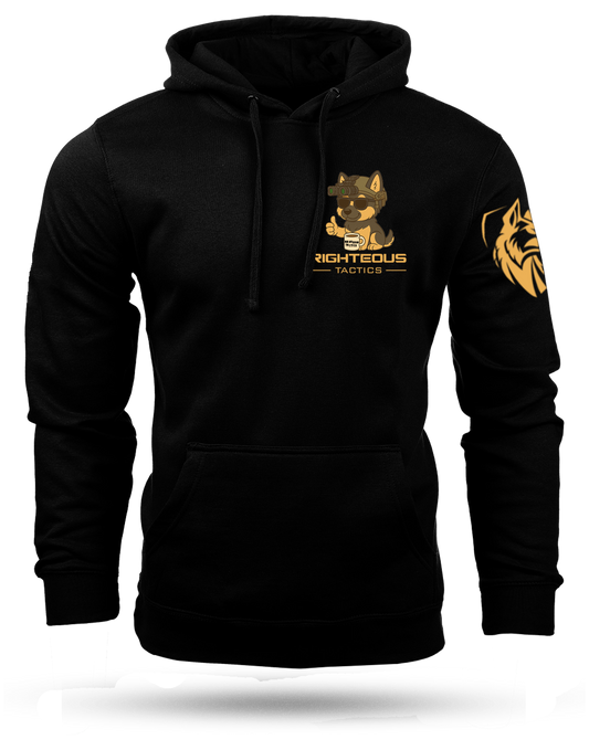 Didn't Bite Anyone Heavyweight Hoodie