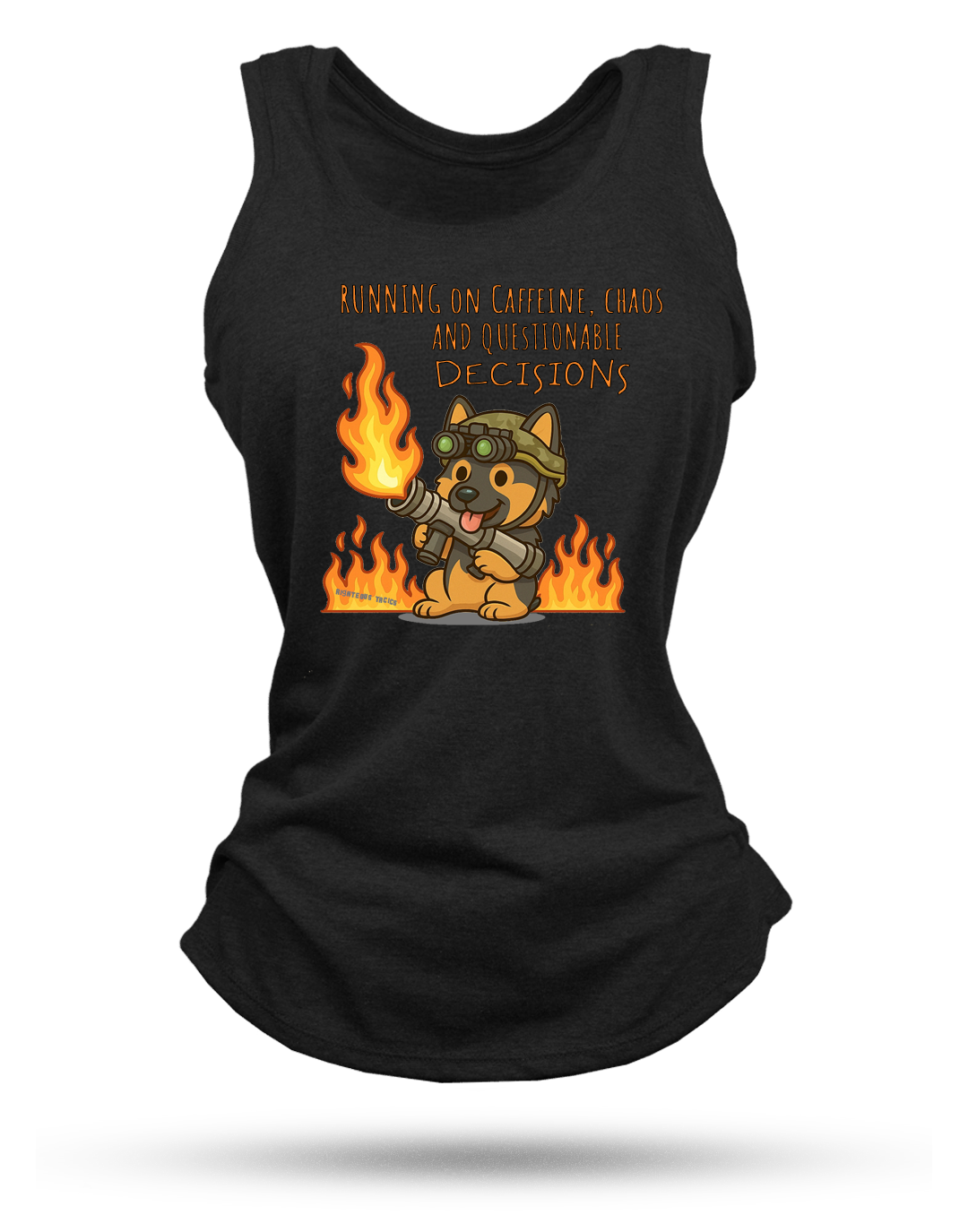 Questionable Decisions Racerback Tank