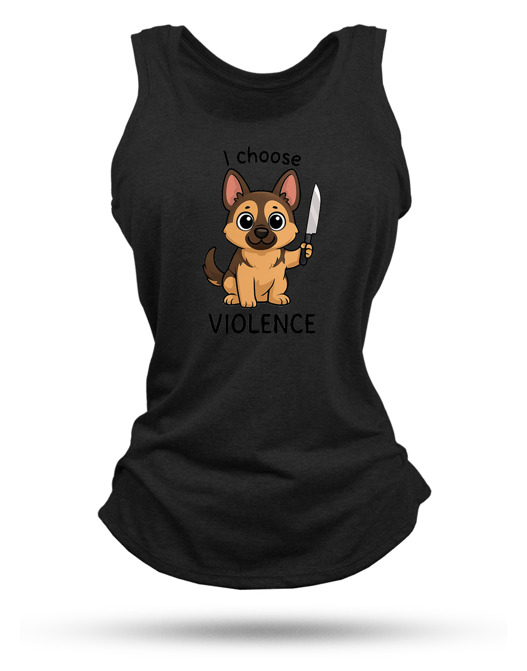 Violence Racerback Tank