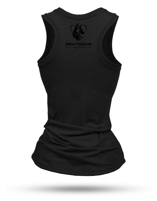 Blacked Out Racerback Tank