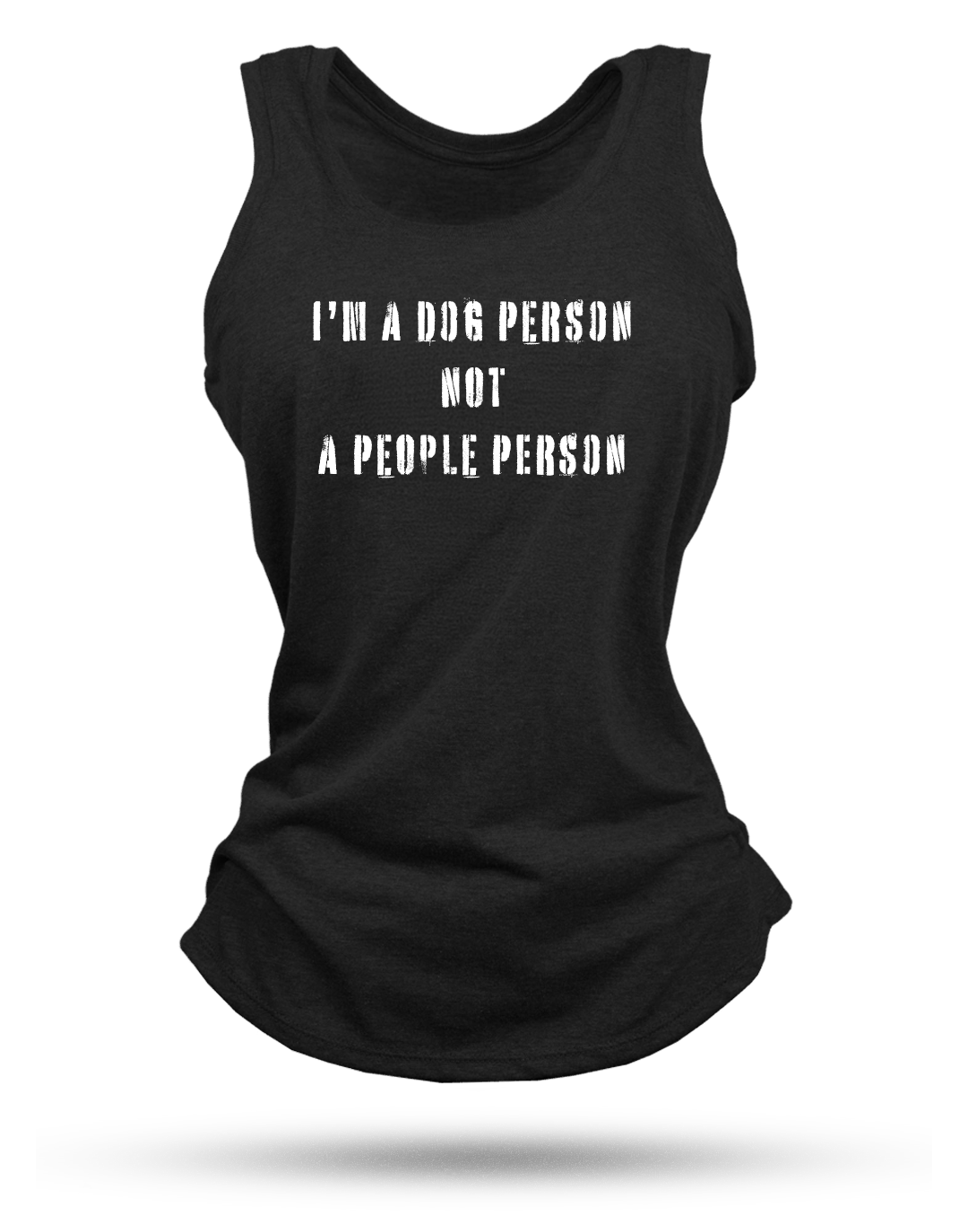 Dog Person Racerback Tank