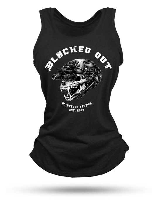 Blacked Out Racerback Tank
