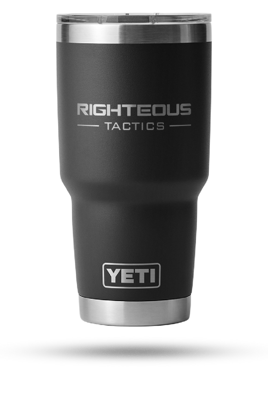 Black 30 oz Yeti Tumbler