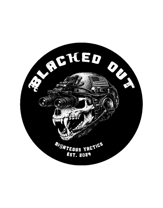 Blacked Out Sticker
