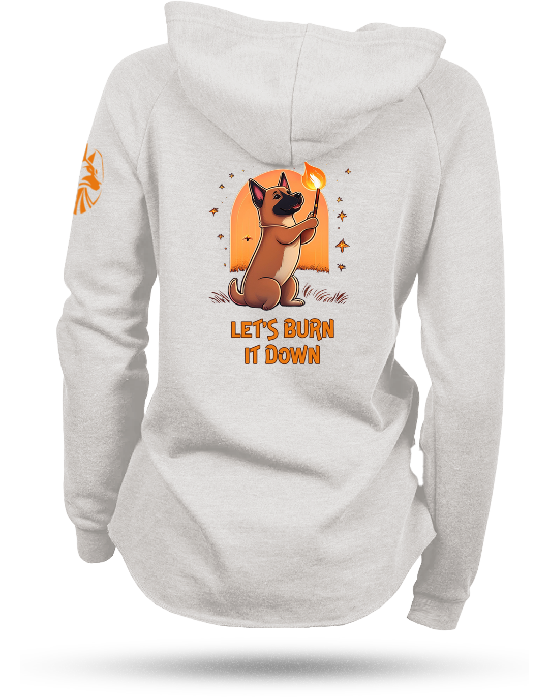 Burn It Down Women's Hoodie