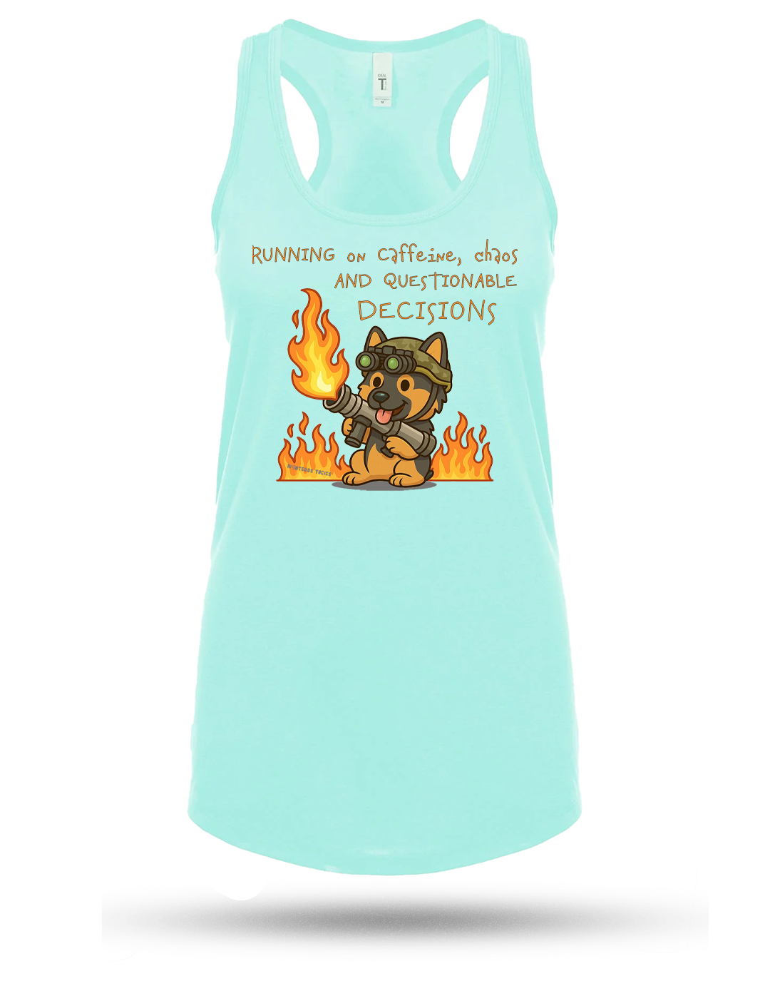 Questionable Decisions Racerback Tank