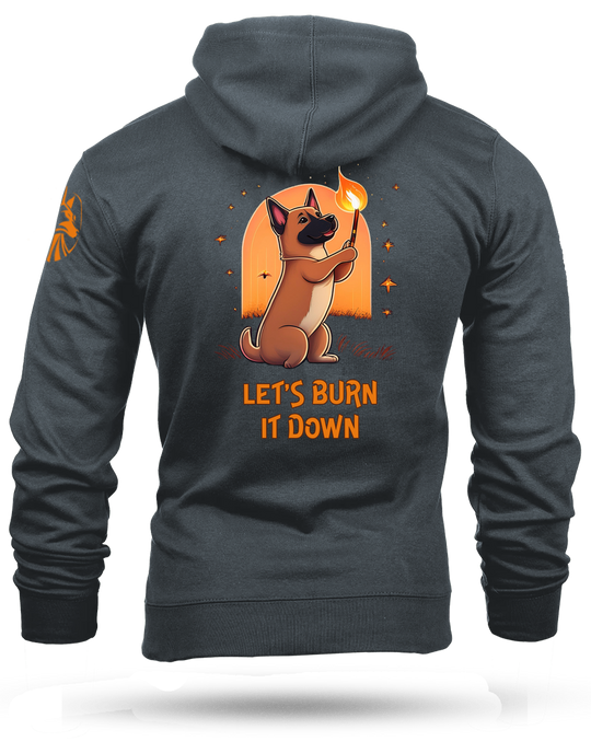 Burn It Down Heavyweight Hoodie