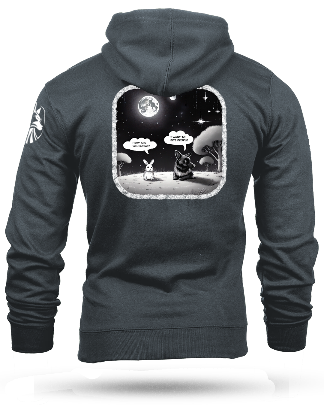 Bite Someone Heavyweight Hoodie