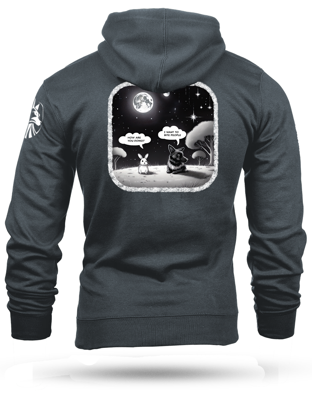 Bite Someone Heavyweight Hoodie