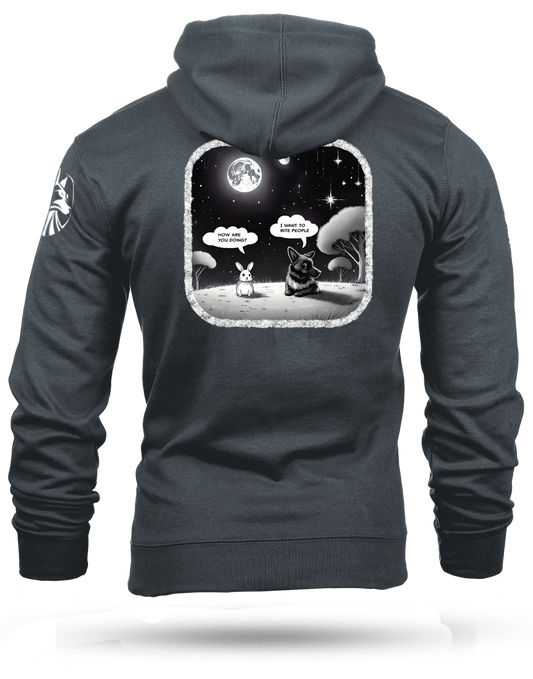 Bite Someone Heavyweight Hoodie