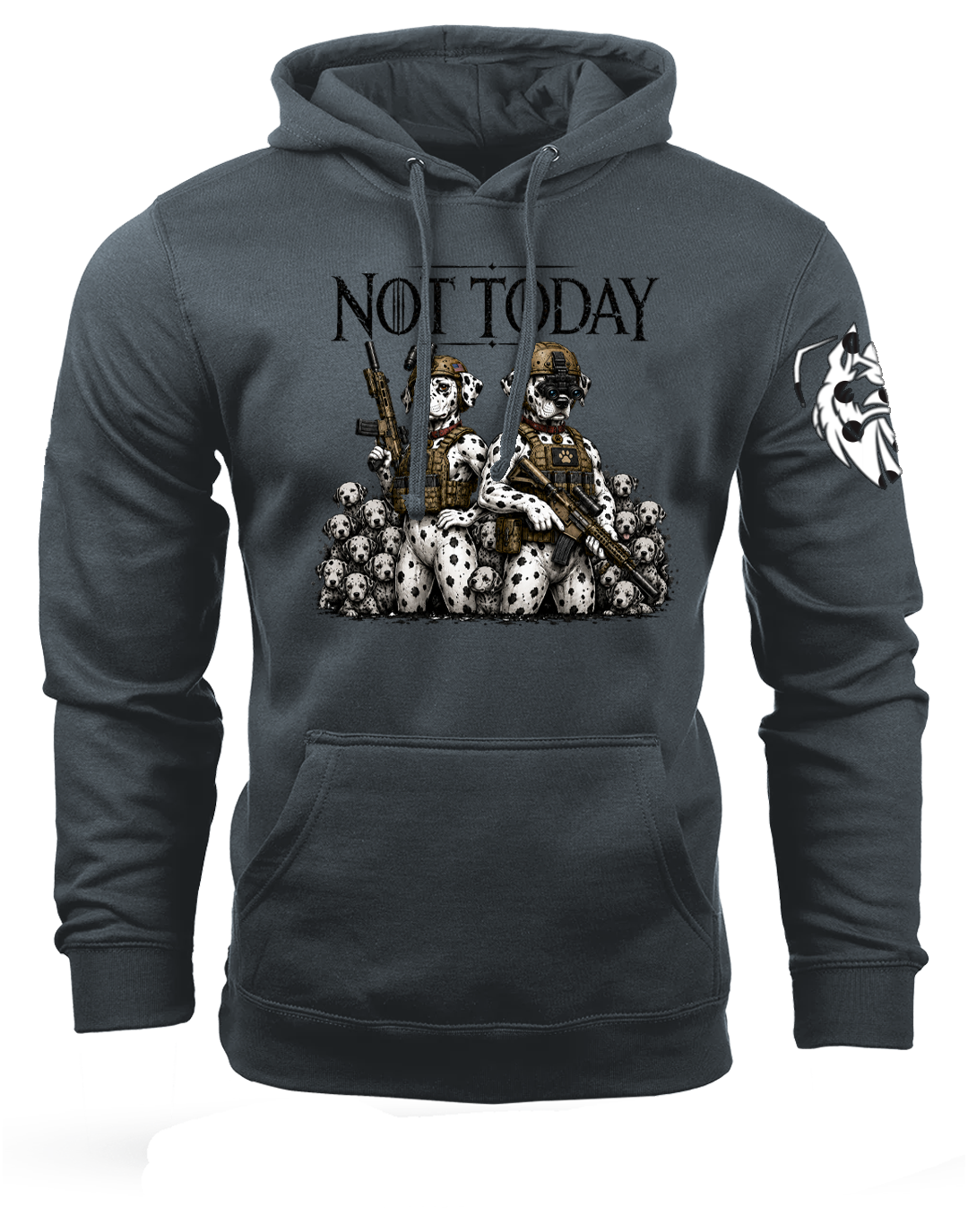 Not Today Heavyweight Hoodie