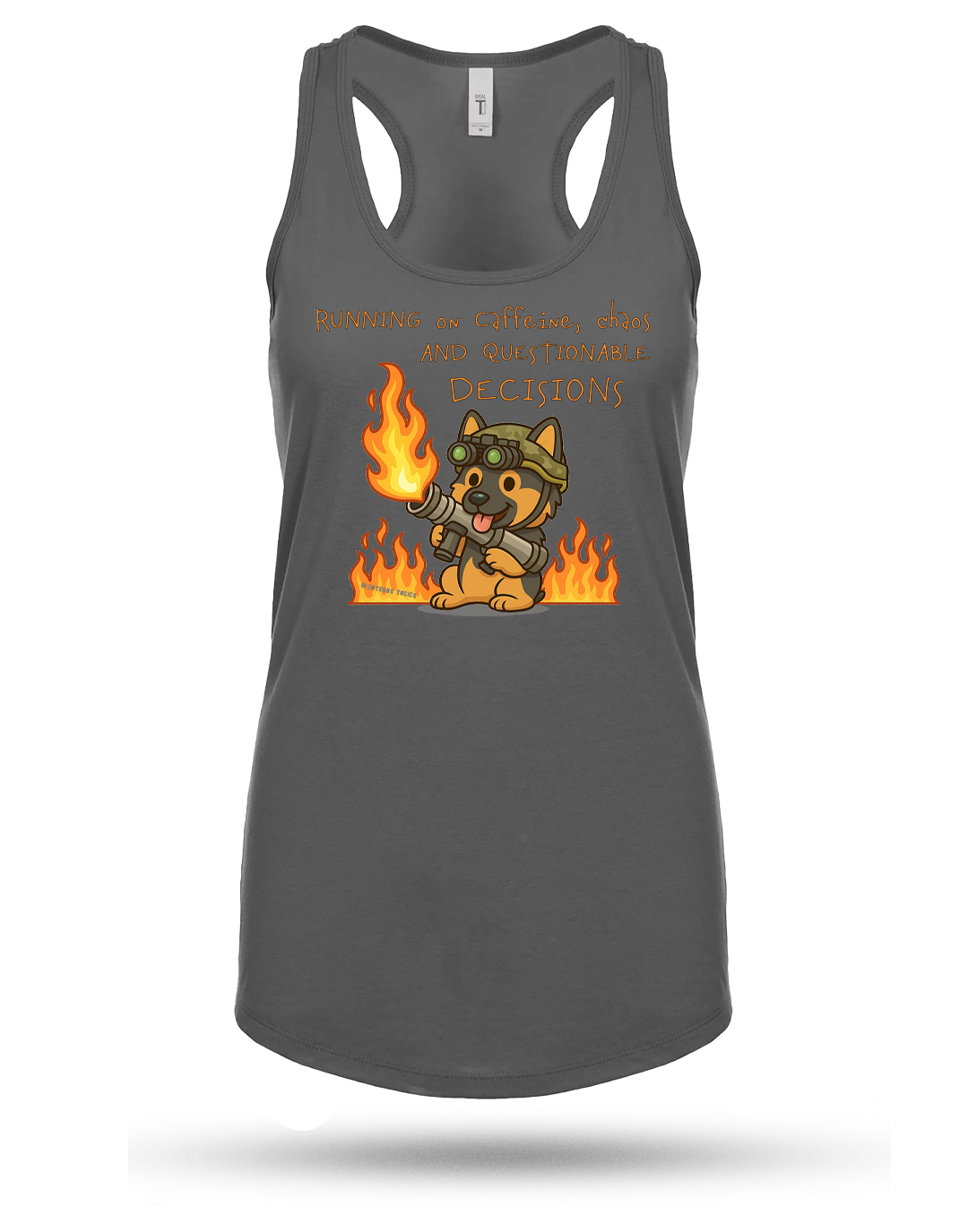 Questionable Decisions Racerback Tank