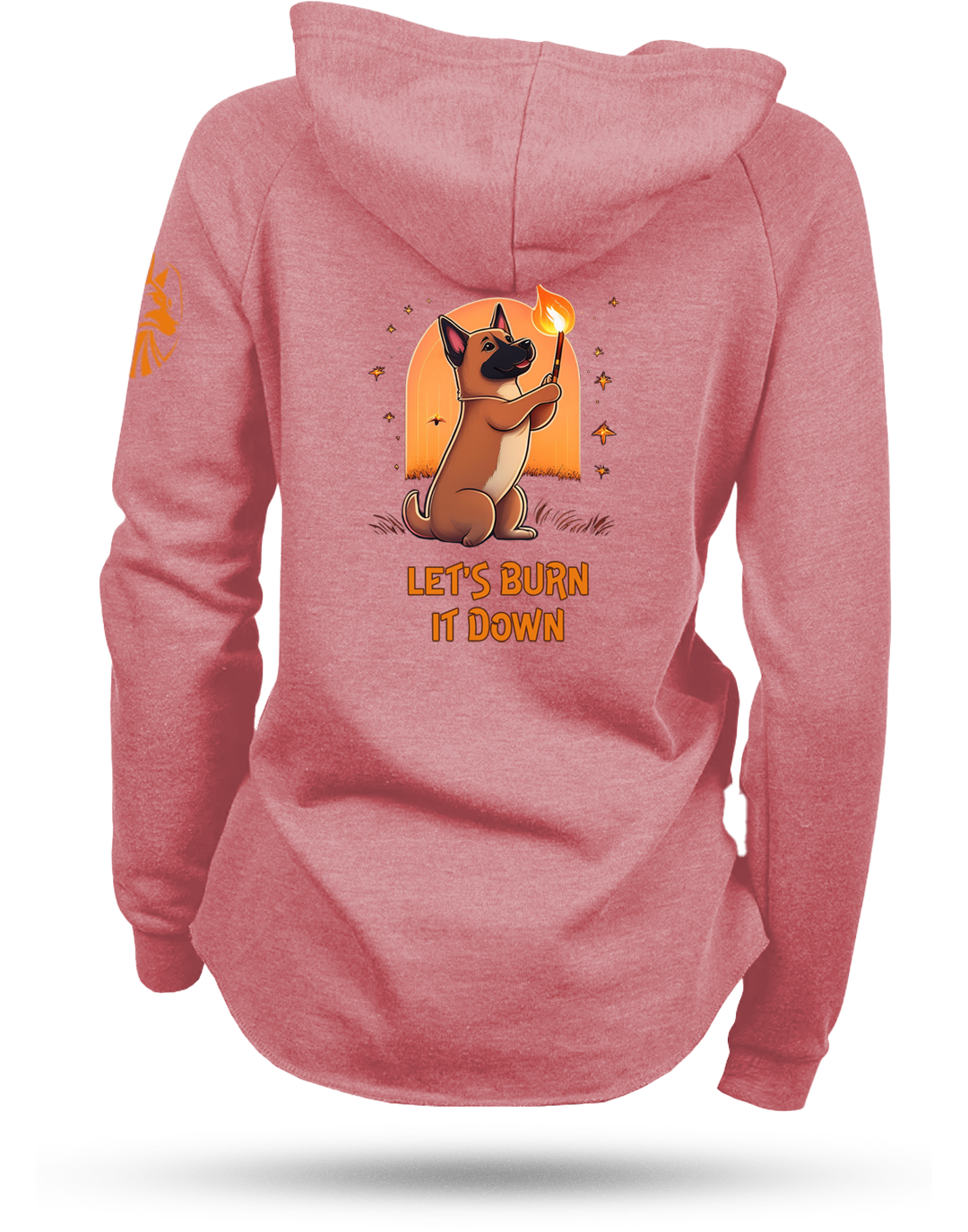 Burn It Down Women's Hoodie