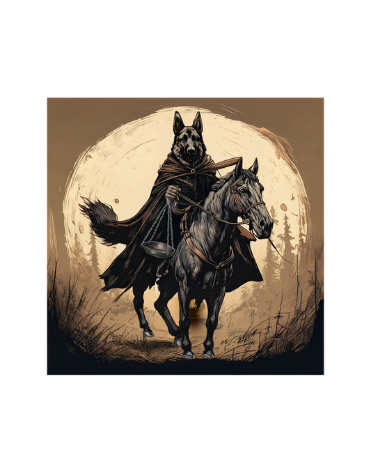 Famine Sticker