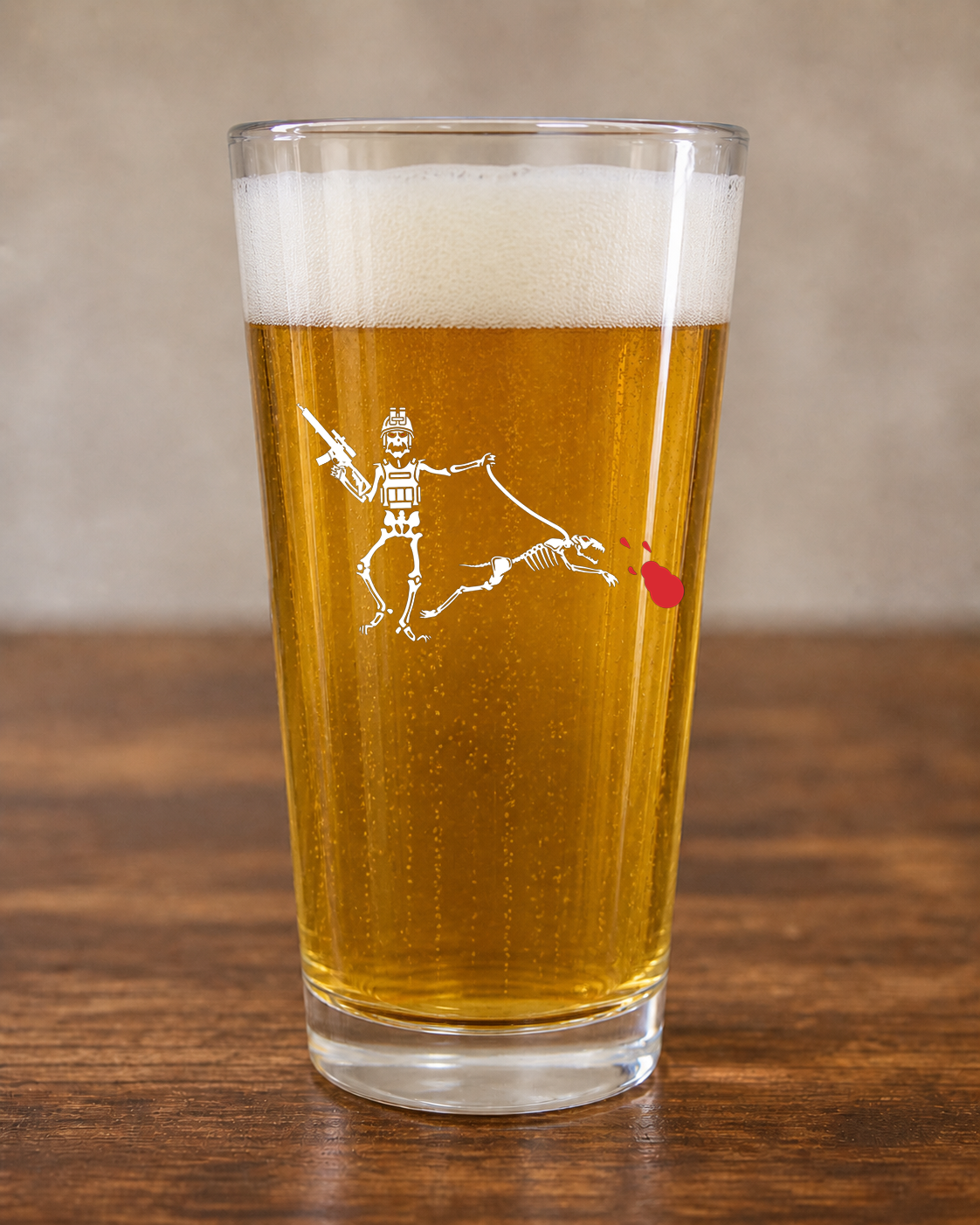Blackbeard Pint Glass