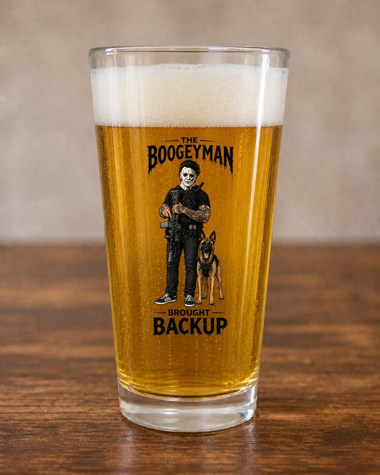 Boogeyman Pint Glass