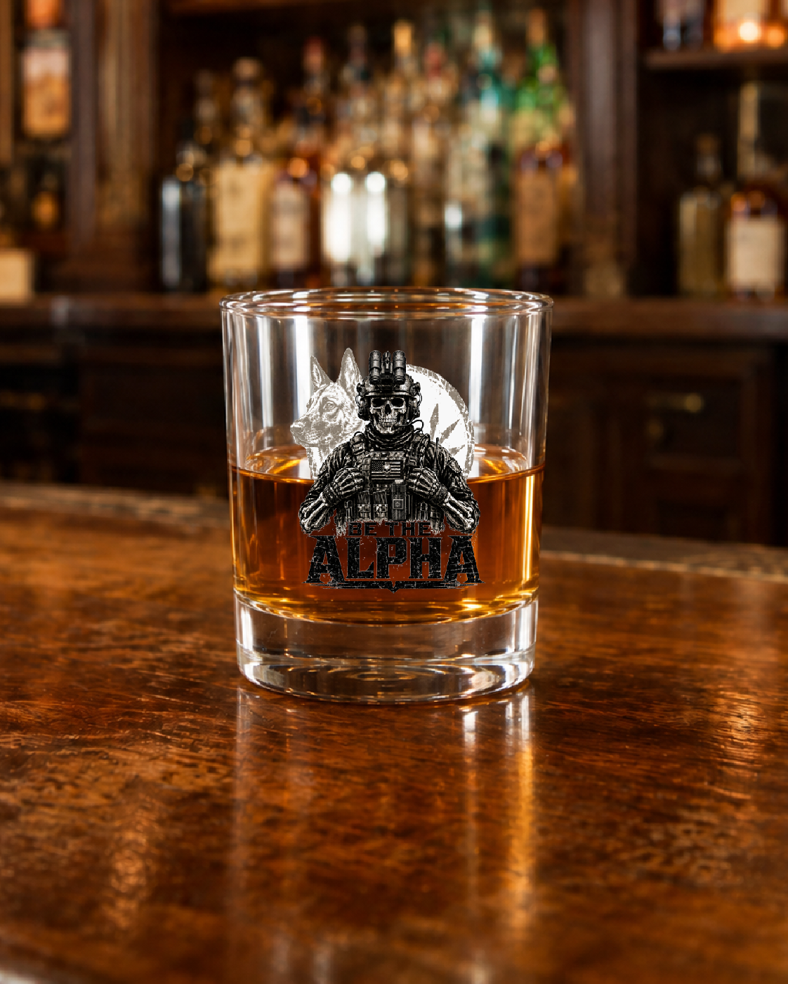 Alpha (Male) Whiskey Glass