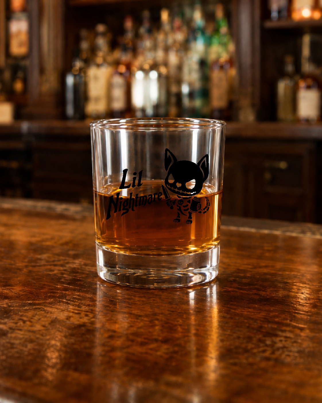 Lil' Nightmare Whiskey Glass