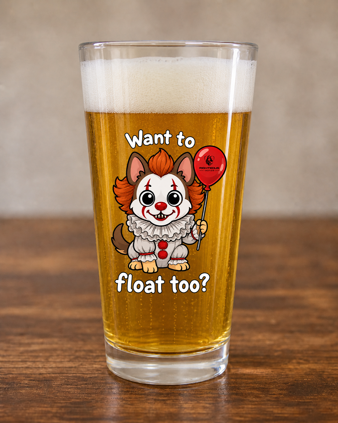 Pennywise Pint Glass