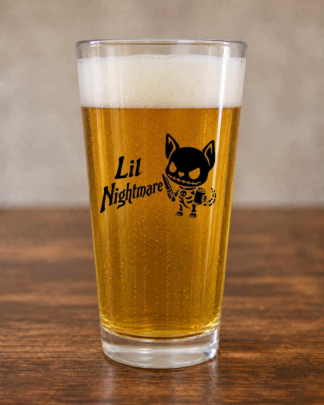 Lil' Nightmare Pint Glass