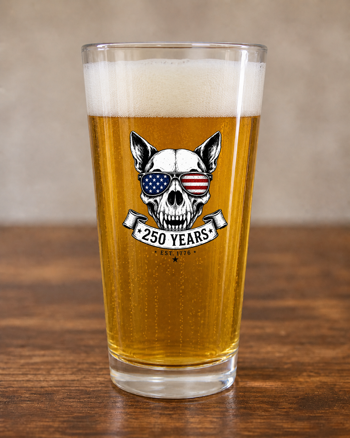 250th Pint Glass