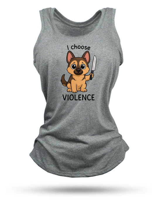 Violence Racerback Tank